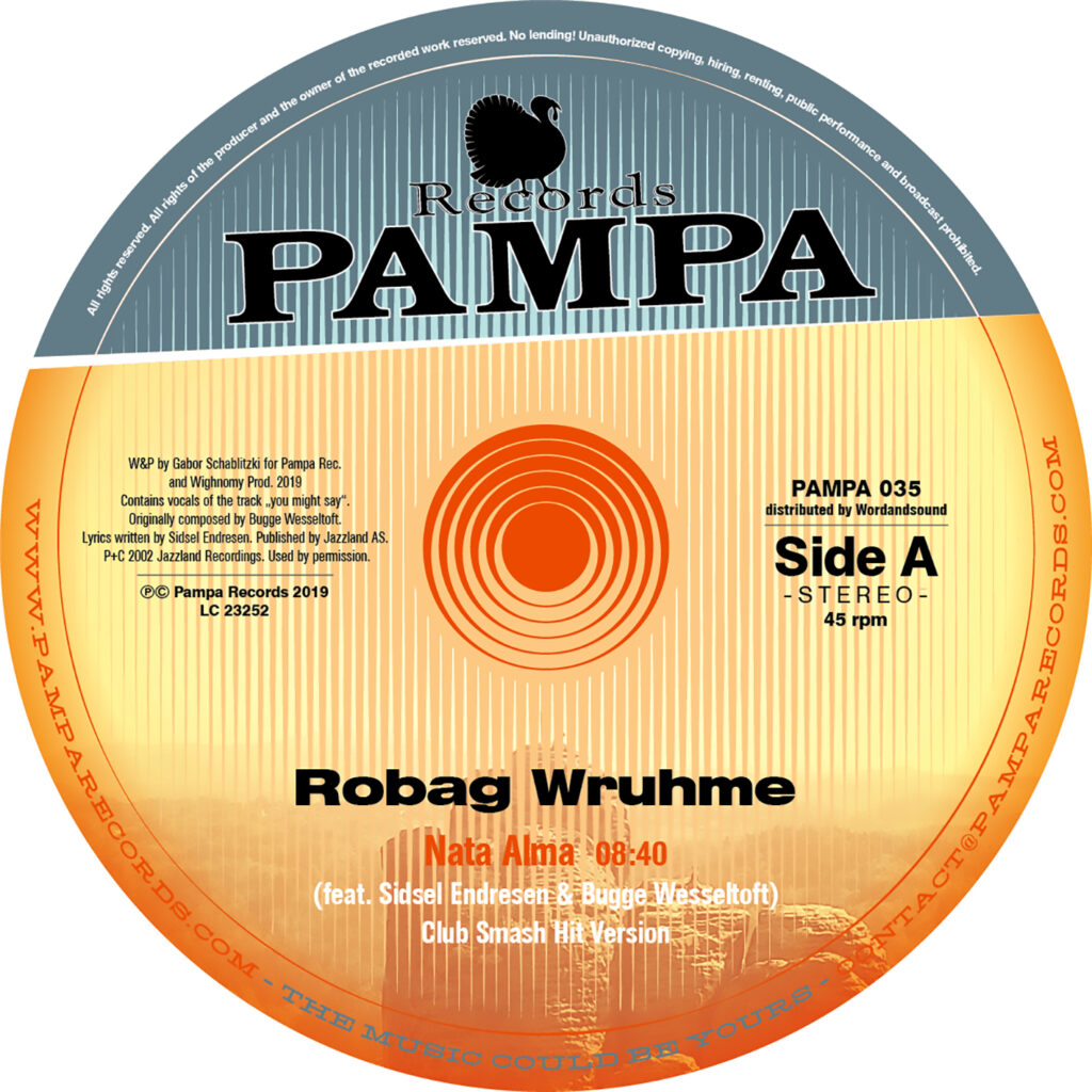 Robag Wruhme -  Nata Alma / Venq Tolep E.P. (2025 repress)