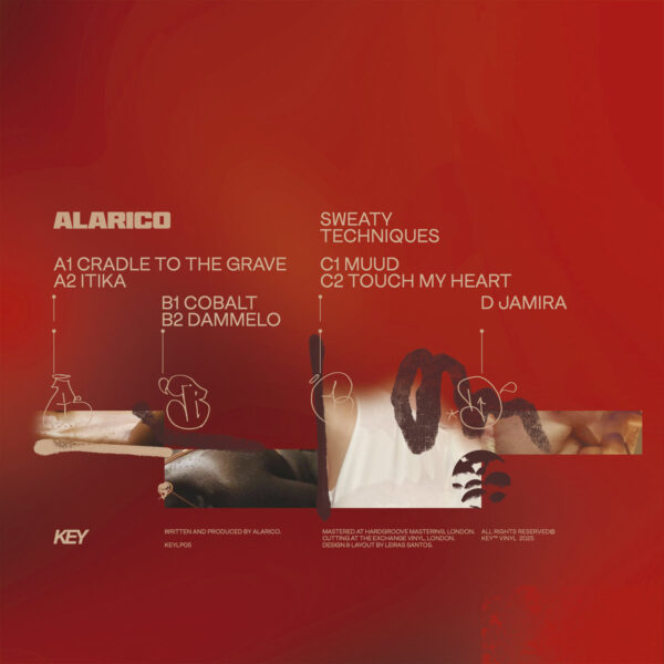 Alarico - Sweaty Techniques (KEY049/KEYLP05) - immagine 2